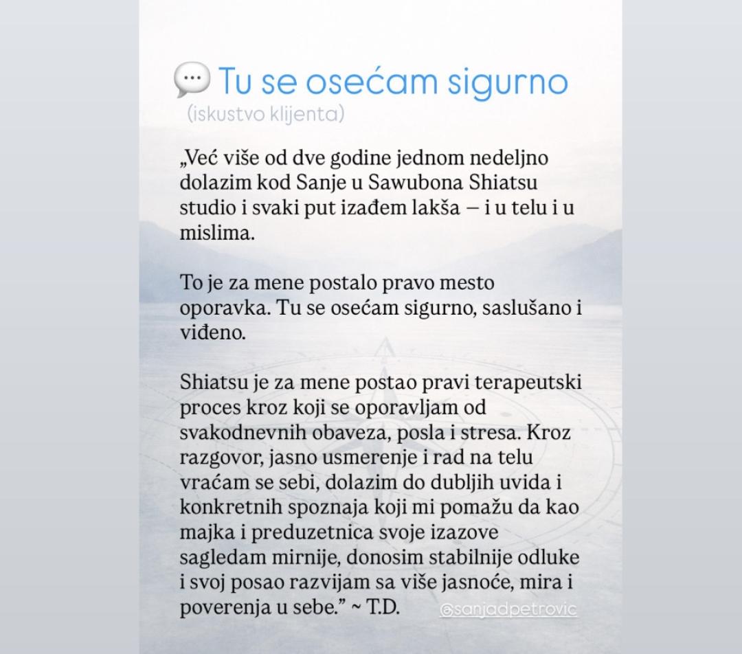 HOĆU SEM RESET™ — Shiatsu Executive Support | SEM + 6 sesija • Razgovor + Shiatsu | 1.200€ - SAWUBONA Shiatsu Studio, Beograd Šiacu masaža Masaža Šiacu masaža, Beograd, Vračar, Čubura, Crveni krst
