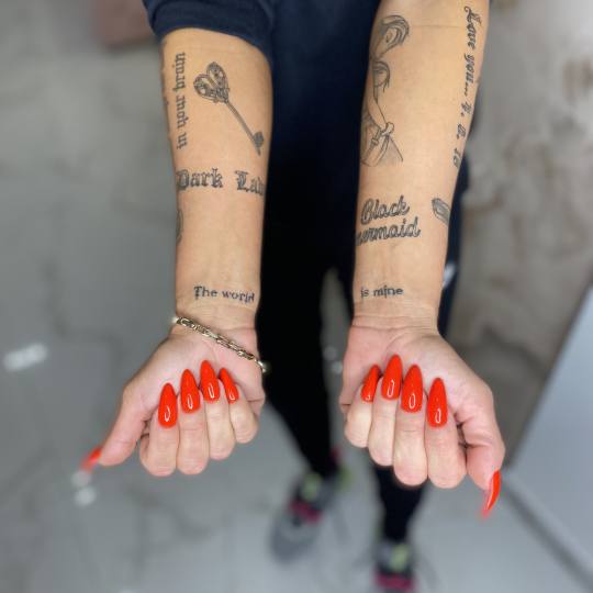 aBeauty Salon Lepote #beograd Ojačavanje noktiju KOREKCIJA NOKTIJU (Naš rad) S dužina Beautyful R