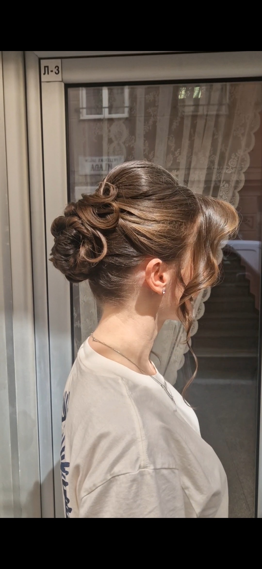 AN'REAL HAIR STUDIO #beograd Svečane i frizure za svadbu Svečana frizura - duga kosa