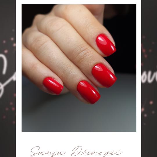 Sanja Džinović - Vračar #beograd Manikir Ruski manikir + rubber baza