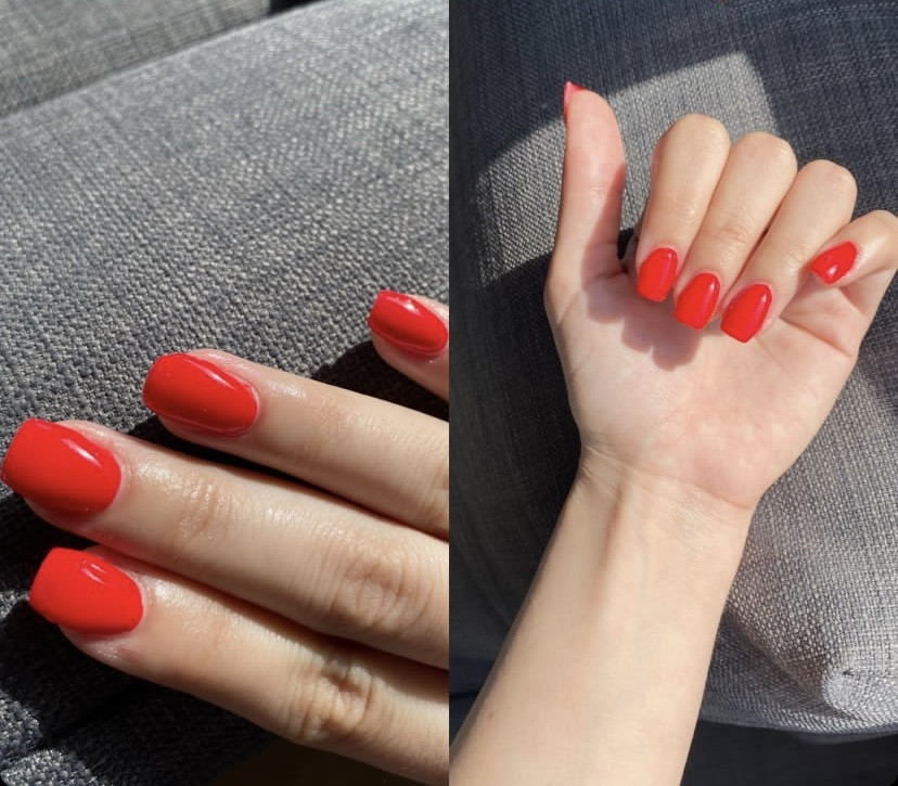 Familija Beauty Bar #beograd Manikir Manikir sa trajnim lakom