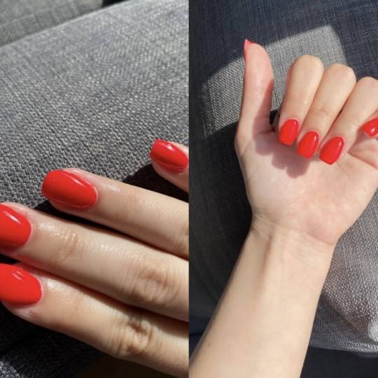 Familija Beauty Bar #beograd Manikir Manikir sa trajnim lakom