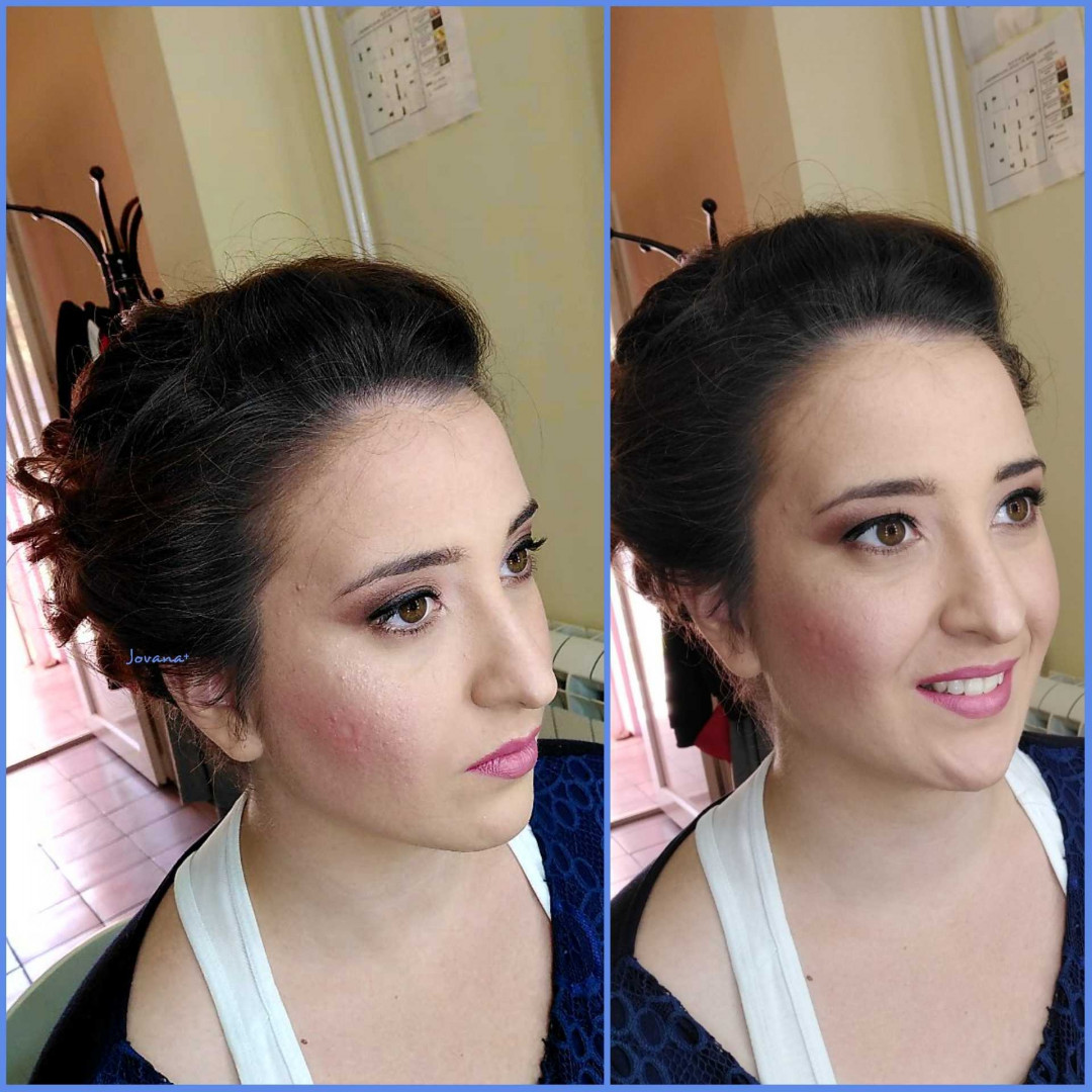 Jovana + #beograd Make-up / šminkanje Profesionalno šminkanje - dnevna / večernja šminka