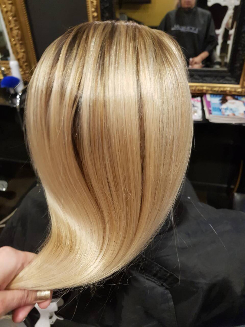 Balayage + preliv + feniranje - kratka kosa - Baroque, Beograd Ombre, sombre, balayage Frizerski saloni Ombre, sombre, balayage, Beograd, Vračar, Čubura, Crveni krst