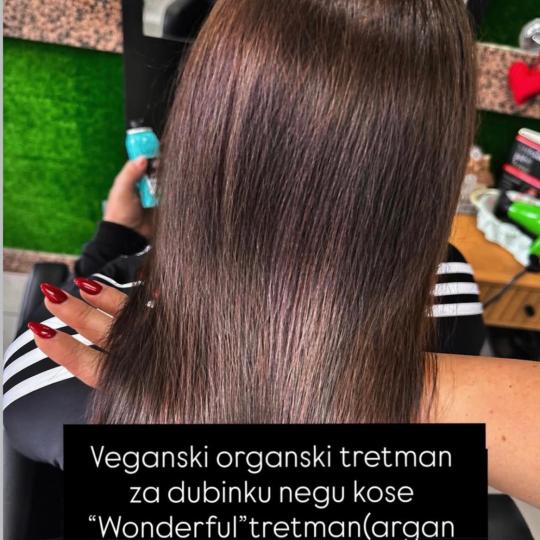 Vegan Darija hair delux #beograd Nega i ojačavanje kose Agan tretman - dubinska hidratacija