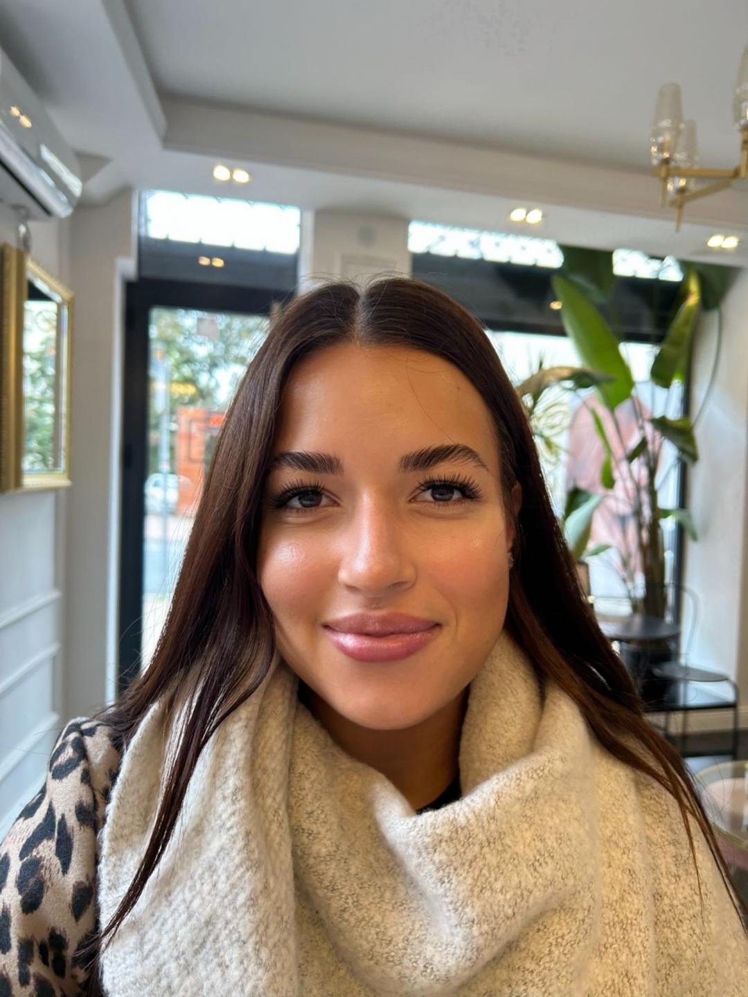 Esthetique Privé #beograd Obrve Brow lift + lash lift + farbanje obrva i trepavica