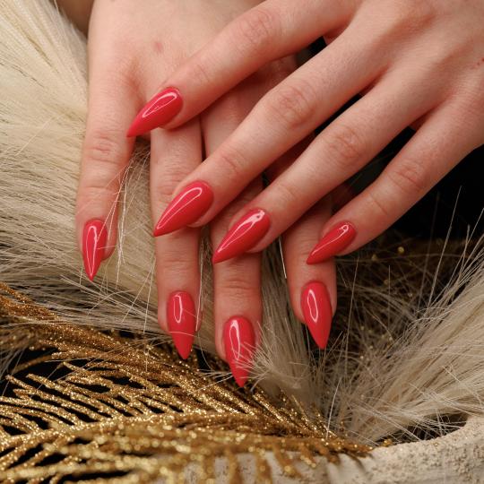 Becca’s Beauty Lounge #beograd Izlivanje noktiju Izlivanje noktiju gelom - M dužina Nails by Mari