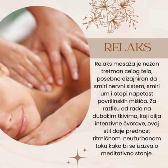 De Filipini #pancevo Masaža za opuštanje / relax / antistres Relaks masaža