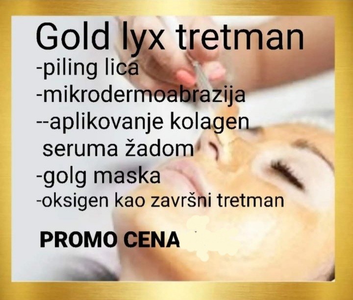 Gold lyxs tretman - Laser centar Delight, Beograd Laserski tretmani lica Lice Laserski tretmani lica, Beograd, Palilula centralni deo