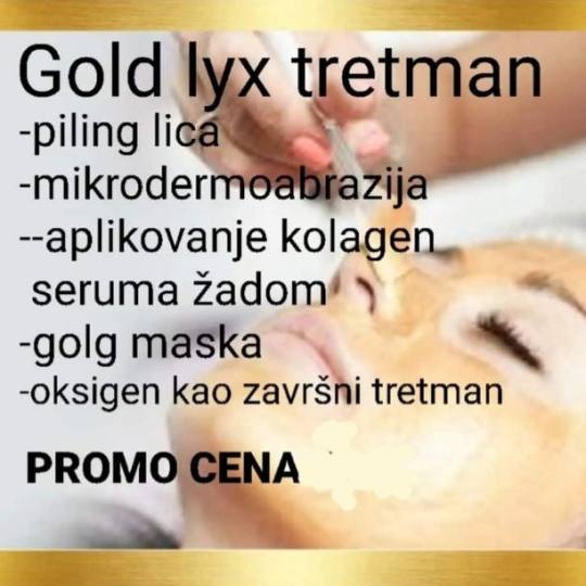 Laser centar Delight #beograd Laserski tretmani lica Gold lyxs tretman Luksuzni tretman lica koji se