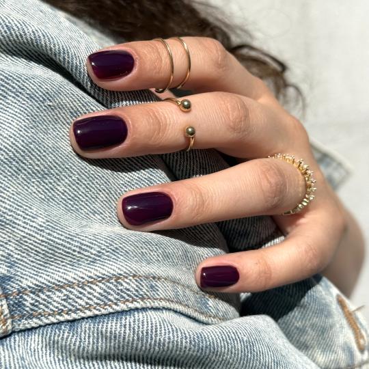 Studio Kristina Jovanović #beograd Manikir Manikir + ojačavanje noktiju rubber bazom - S dužina