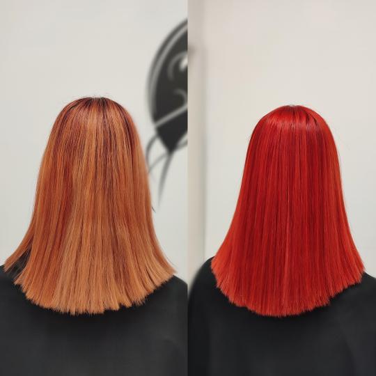 Infinity Hair #novisad Farbanje kose Farbanje cele dužine (profesionalna farba) - duga kosa (do lop