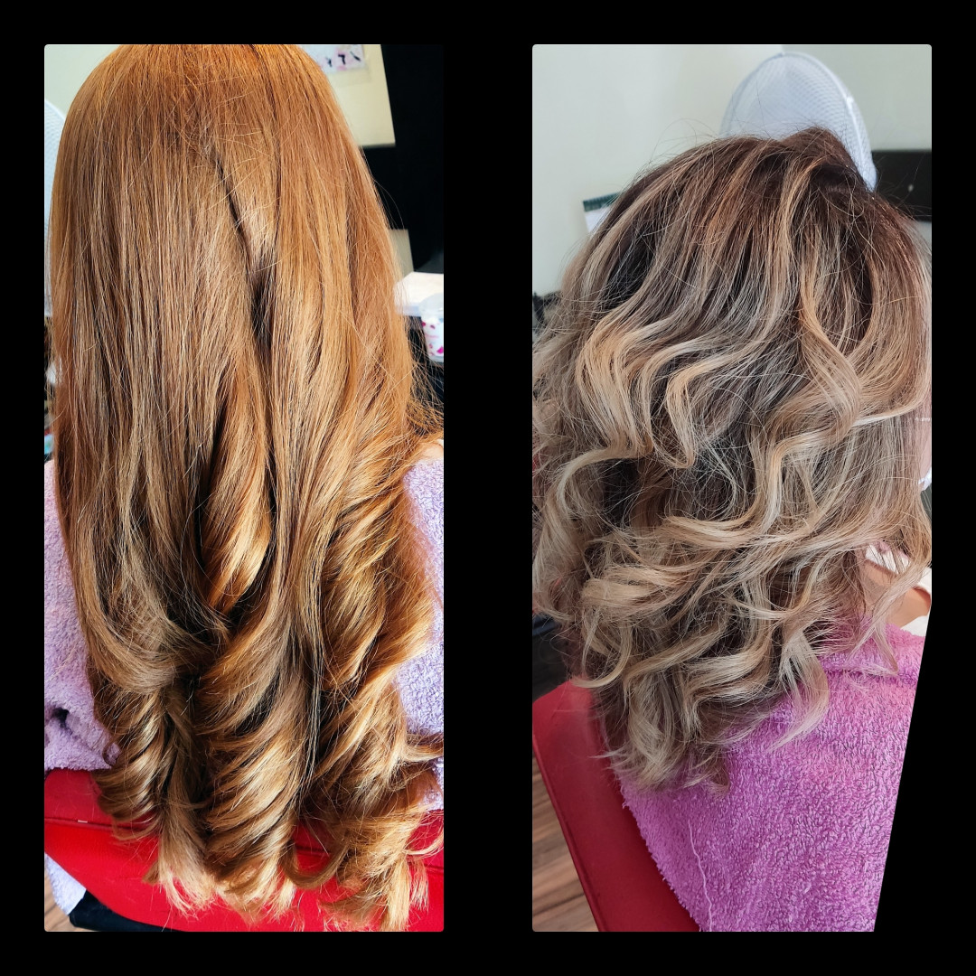 Vanja Hair Still #beograd Feniranje i stilizovanje Feniranje na lokne - duga kosa