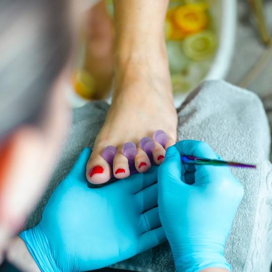 Beauty by Cvetanoski #nis Estetski pedikir Estetski pedikir + gel lak