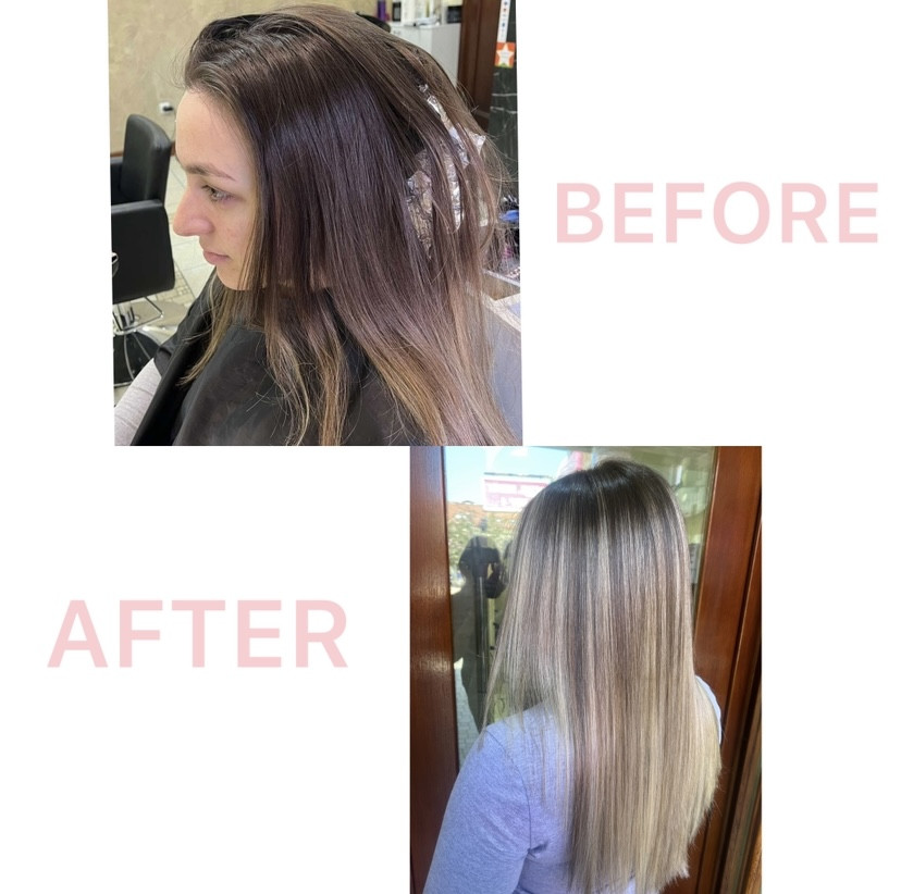 Glam Hair by Pro Team #beograd Pramenovi Pramenovi na foliju - ekstra duga kosa