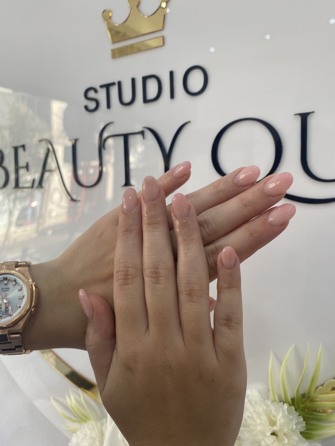 Studio Beauty Que #beograd Izlivanje noktiju Izlivanje noktiju gelom - S dužina