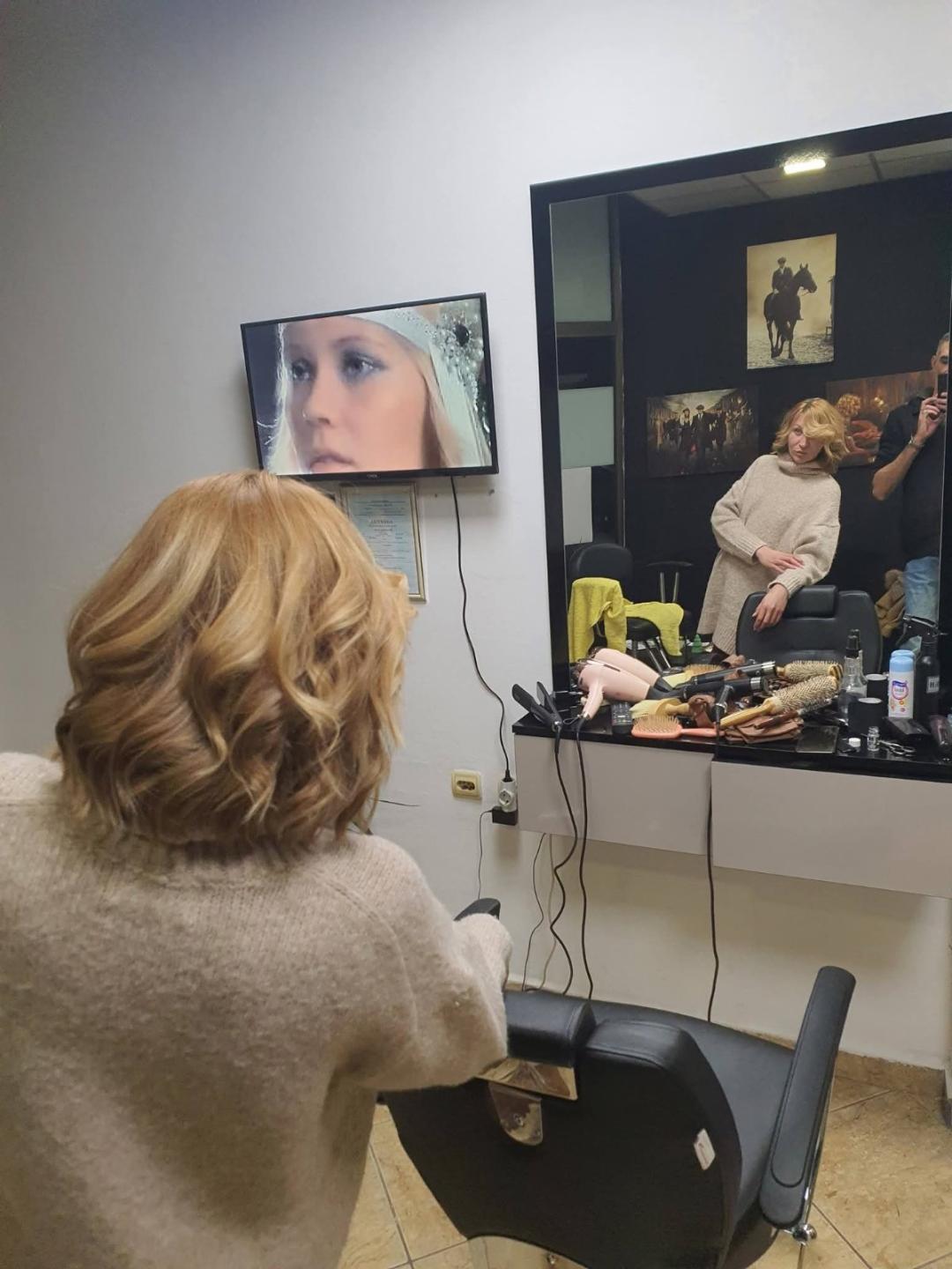 Karlo #jagodina Uvijanje, lokne i talasi Lokne / talasi na presu - kratka kosa