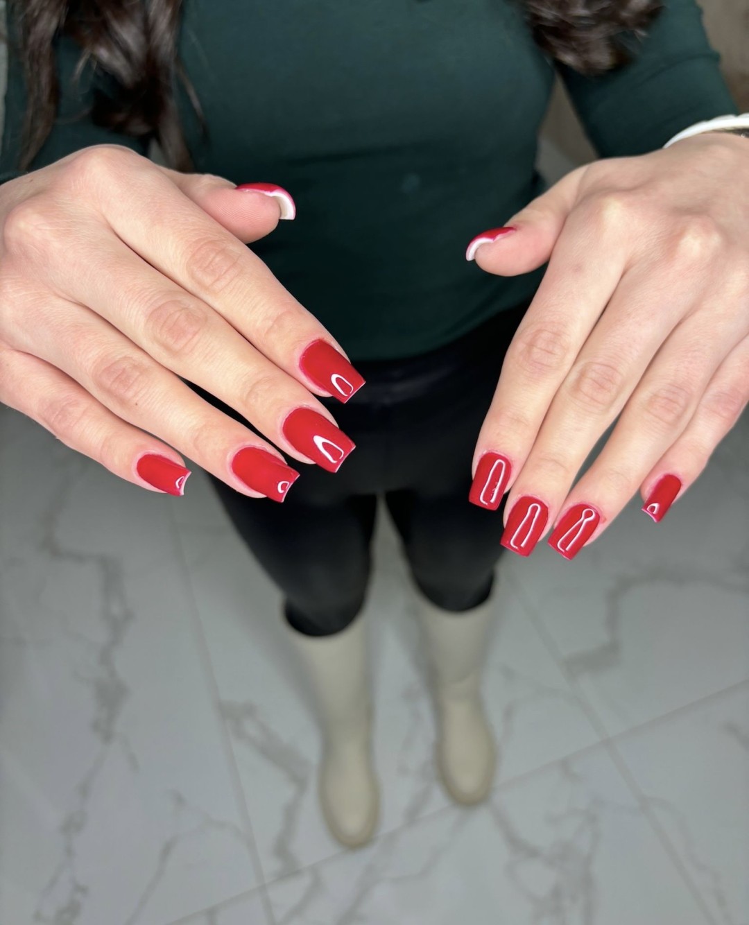 aBeauty Salon Lepote #beograd Ojačavanje noktiju KOREKCIJA NOKTIJU (naš rad)