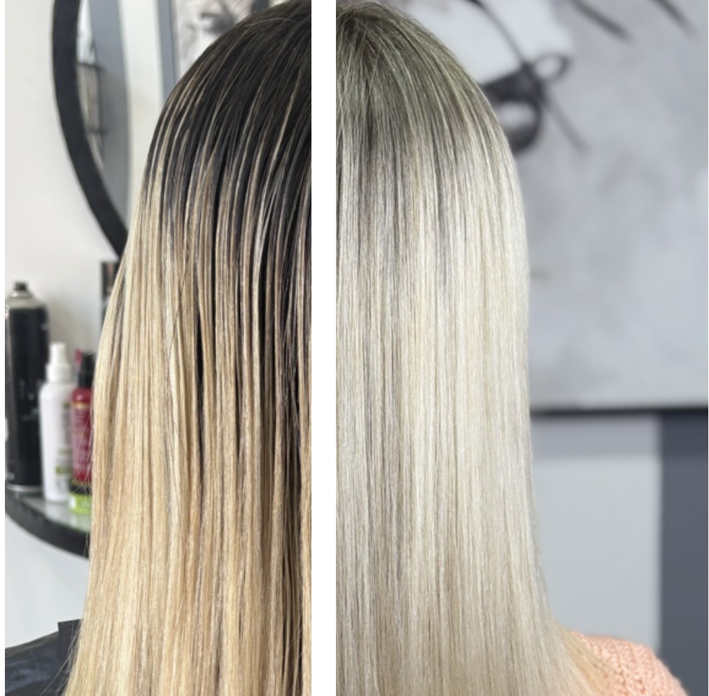 Hair studio mii #beograd Pramenovi Pramenovi na foliju - ekstra duga kosa