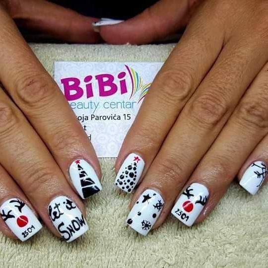 Bibi beauty centar #beograd Izlivanje noktiju Izlivanje noktiju gelom - dugi nokti bibi nails