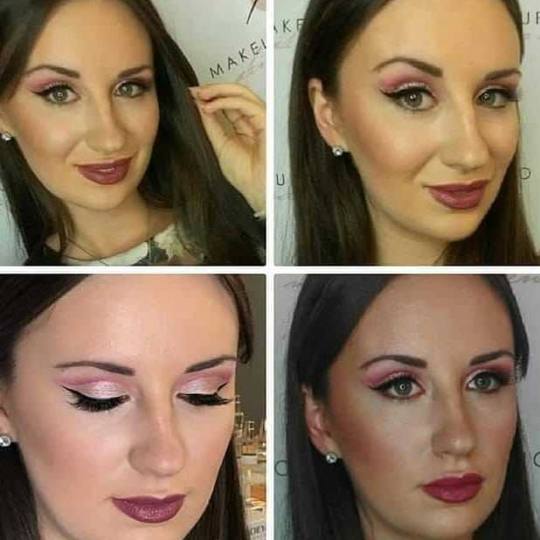 Cut 'n' Go #novisad Make-up / šminkanje Profesionalno šminkanje + 3D mink trepavice