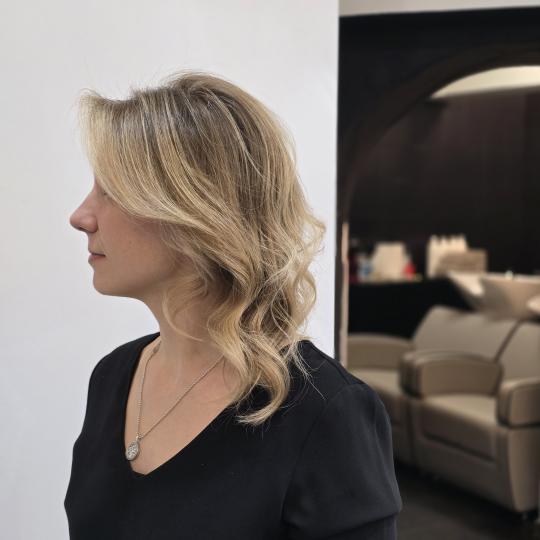 Amanović #beograd Pramenovi Pramenovi na foliju - kosa srednje dužine