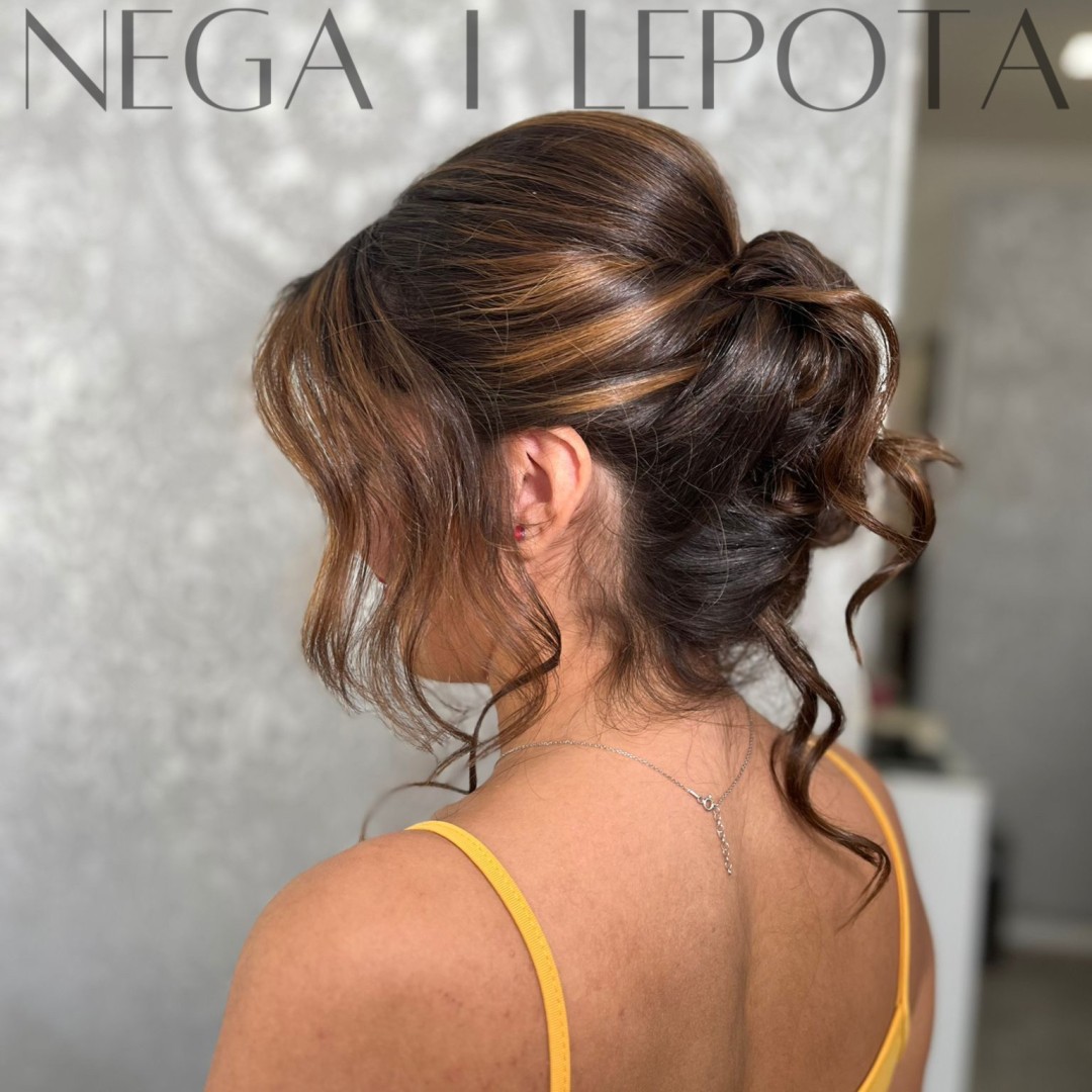Nega i lepota NS 1 #novisad Pletenice, kike, punđe Svečana frizura ili punđa