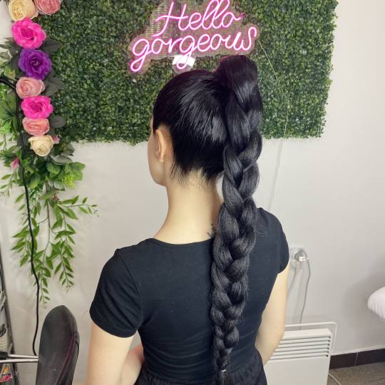 Princess beauty #nis Svečane i frizure za svadbu Rep kika sa nadogradnjom - 3D/Fishtail/Buterfly