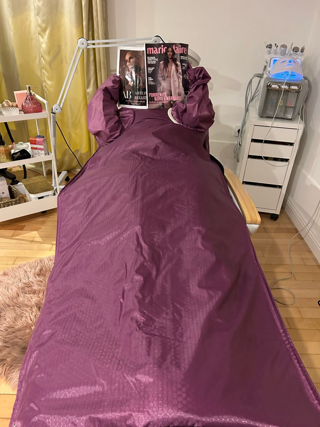 Esthetique Privé #beograd Tretmani tela Infrared - Termo ćebe