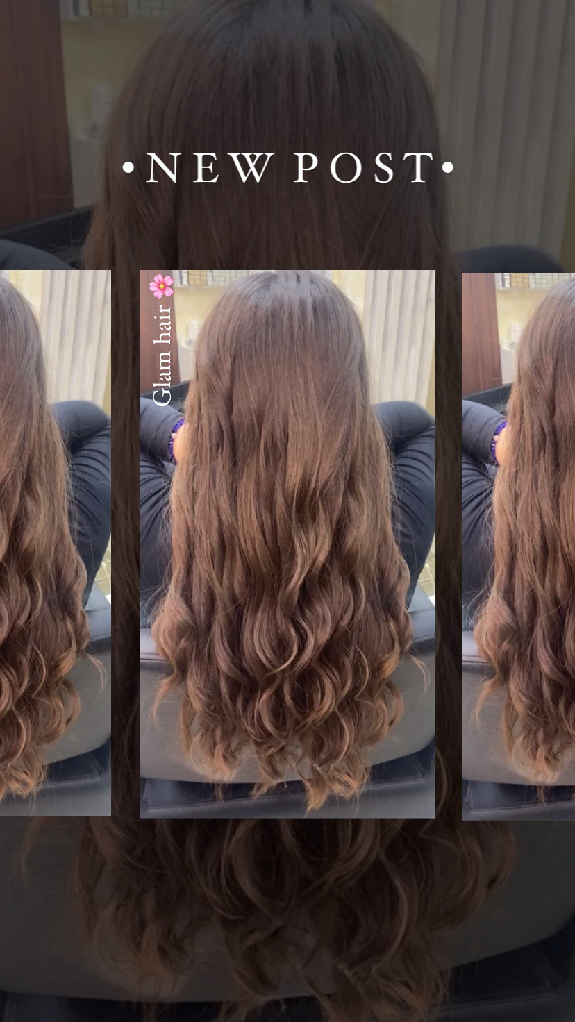 Glam Hair by Pro Team #beograd Feniranje i stilizovanje Feniranje - ekstra duga kosa