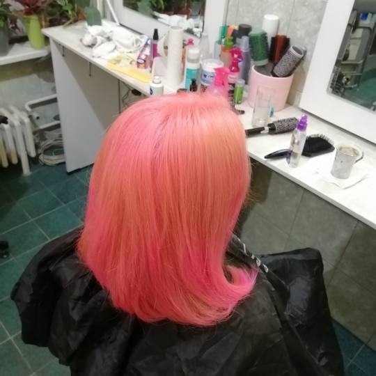 Candy S #novisad Farbanje kose Farbanje cele dužine - kosa srednje dužine + feniranje