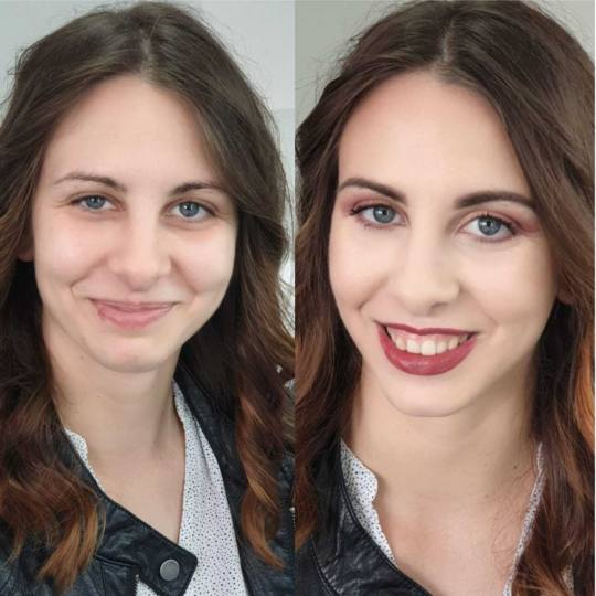 Sensus #beograd Make-up / šminkanje Profesionalno šminkanje + veštačke trepavice bez vestackih t