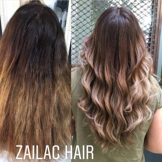Zailac hair #beograd Ombre, sombre, balayage Nefertiti Balayage / pramenovi + žensko šišanje + fe