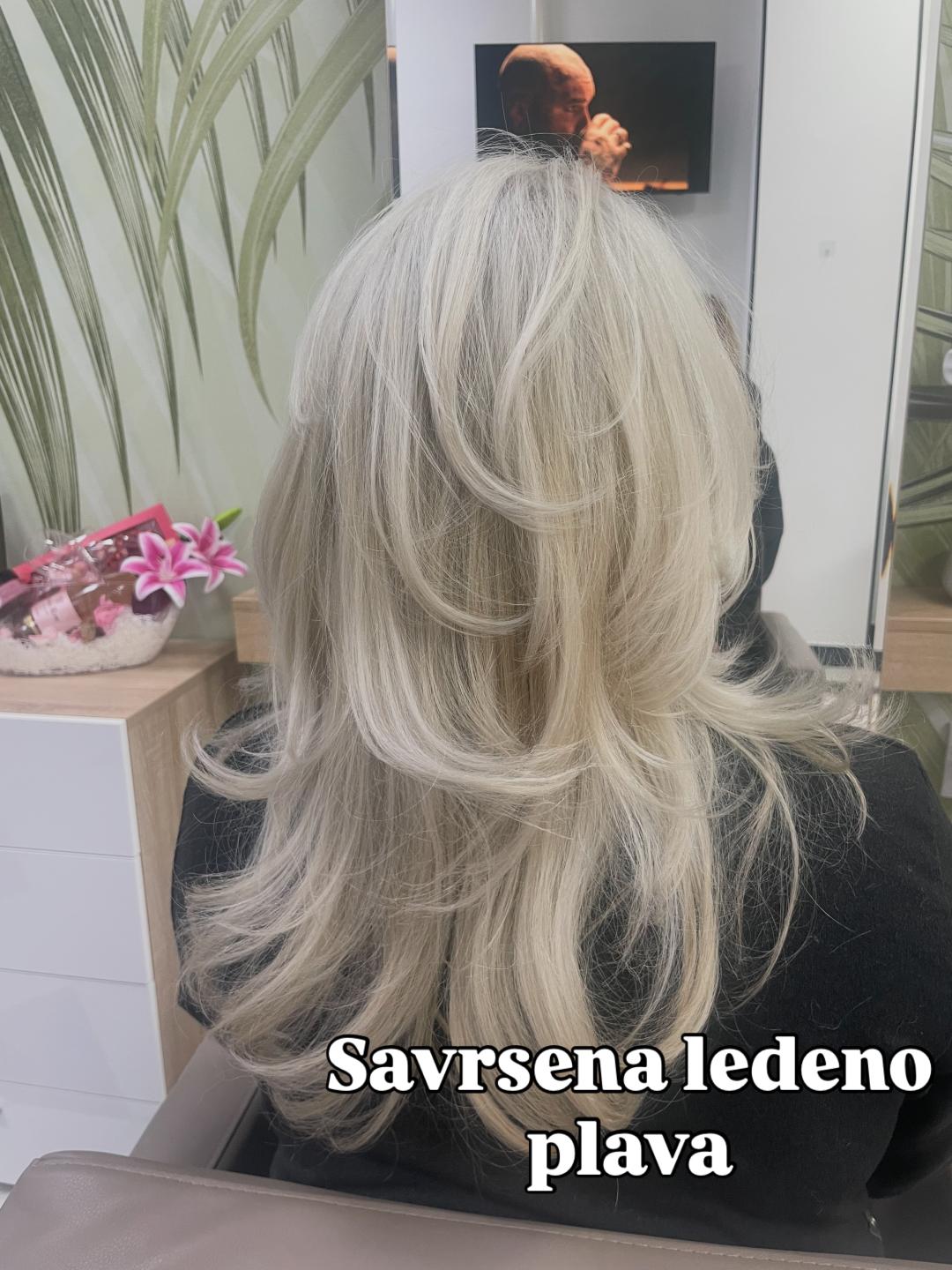 Farbanje cele dužine - duga kosa - BeautyFull Studio Lepote, Novi Sad Farbanje kose Frizerski saloni Farbanje kose, Novi Sad, Grbavica, Liman, Adamićevo naselje