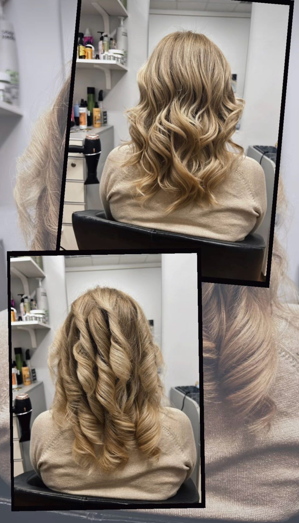 Veolmis #beograd Feniranje i stilizovanje Feniranje na ravno / lokne - kosa srednje dužine