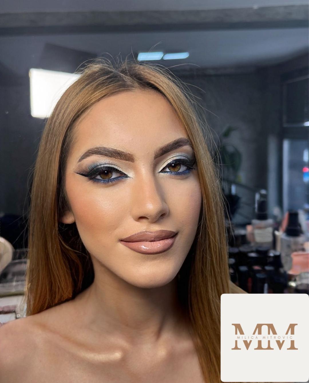 Profesionalna večernja / dnevna šminka - sa trepavicama - Beauty by Ivona Plus, Niš Make-up / šminkanje Lice Make-up / šminkanje, Niš, Medijana