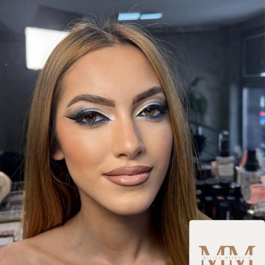 Beauty by Ivona Plus #nis Make-up / šminkanje Profesionalna večernja / dnevna šminka - sa trepavi
