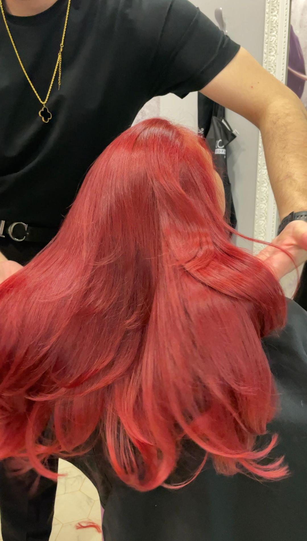 Angels #novisad Farbanje kose Farbanje cele dužine - duga kosa (Majirel by L'Oréal Professionnel)