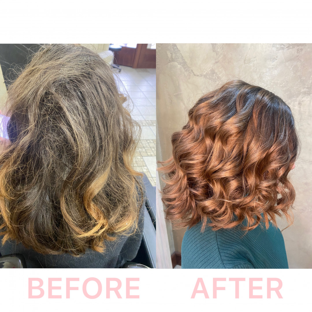 Glam Hair by Pro Team #beograd Farbanje kose Farbanje cele dužine - kosa srednje dužine