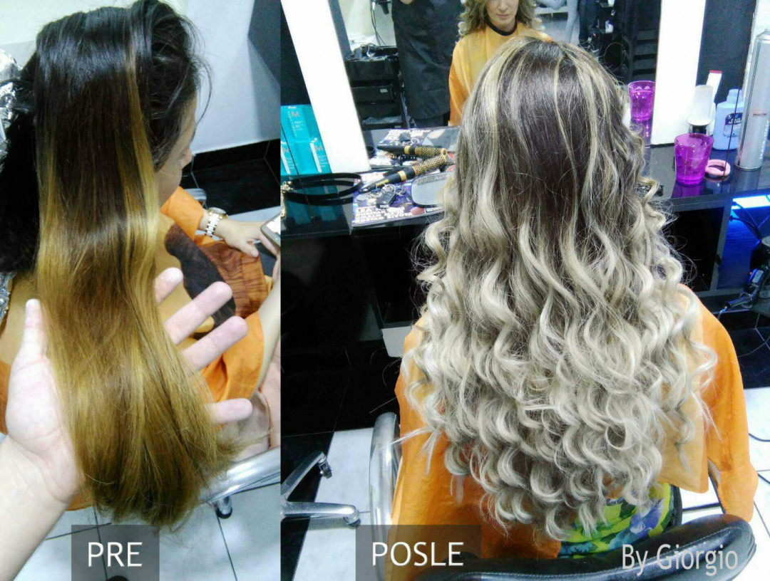 Ombre / sombre / balayage + preliv + farbanje izrastka - duga / ekstra duga kosa - Headroom, Beograd Ombre, sombre, balayage Frizerski saloni Ombre, sombre, balayage, Beograd, Centar, Stari grad, Dorćol