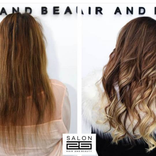 SALON 26 - Dorćol #beograd Nadogradnja kose Nadogradnja kose   keratinskom tehnikom i kolorizacija 