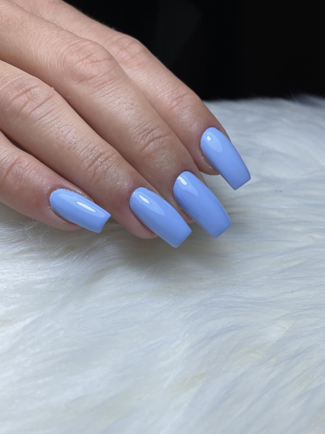 Elle beauty center #novisad Izlivanje noktiju Korekcija izlivanja noktiju gelom - M dužina