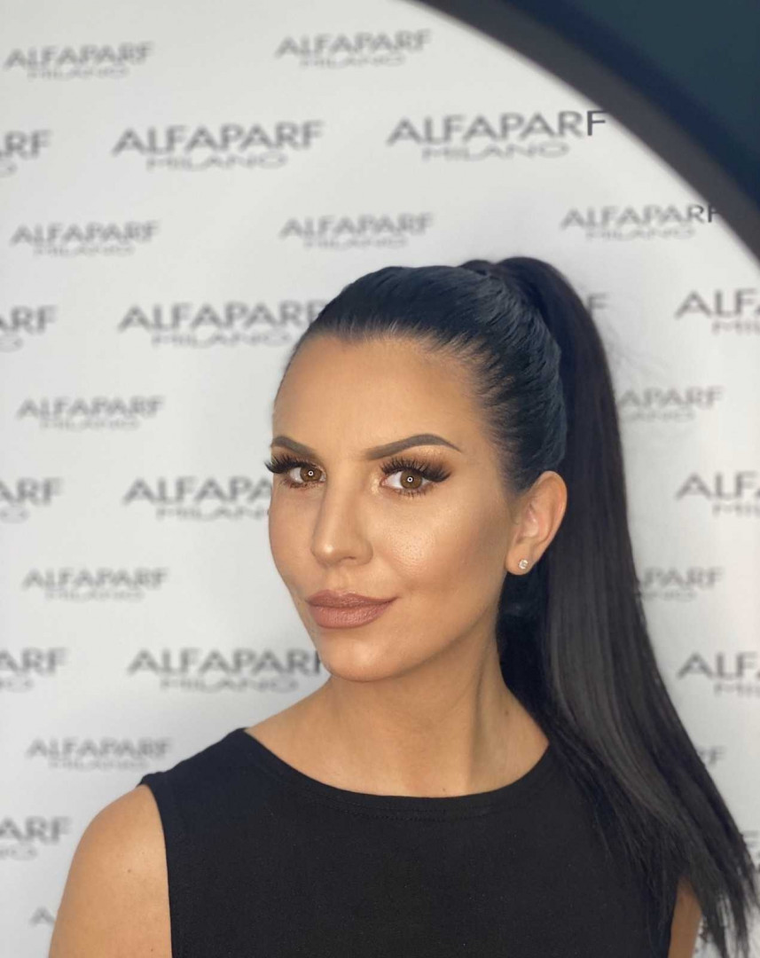 Svečana frizura - ekstra duga kosa - Alfaparf Studio, Beograd Svečane i frizure za svadbu Frizerski saloni Svečane i frizure za svadbu, Beograd, Karaburma, Višnjička banja