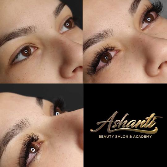 Ashanti Beauty Salon & Academy #beograd Nadogradnja trepavica Nadogradnja svilenih trepavica - metod