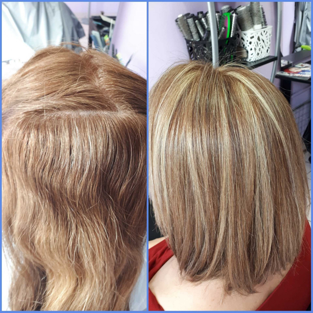 Jovana + #beograd Pramenovi Pramenovi na foliju + preliv - duga kosa