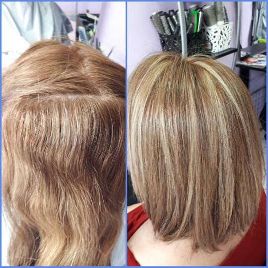 Jovana + #beograd Pramenovi Pramenovi na foliju + preliv - duga kosa