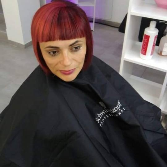 Hair studio Salvador #novisad Ravno šišanje i senčenje