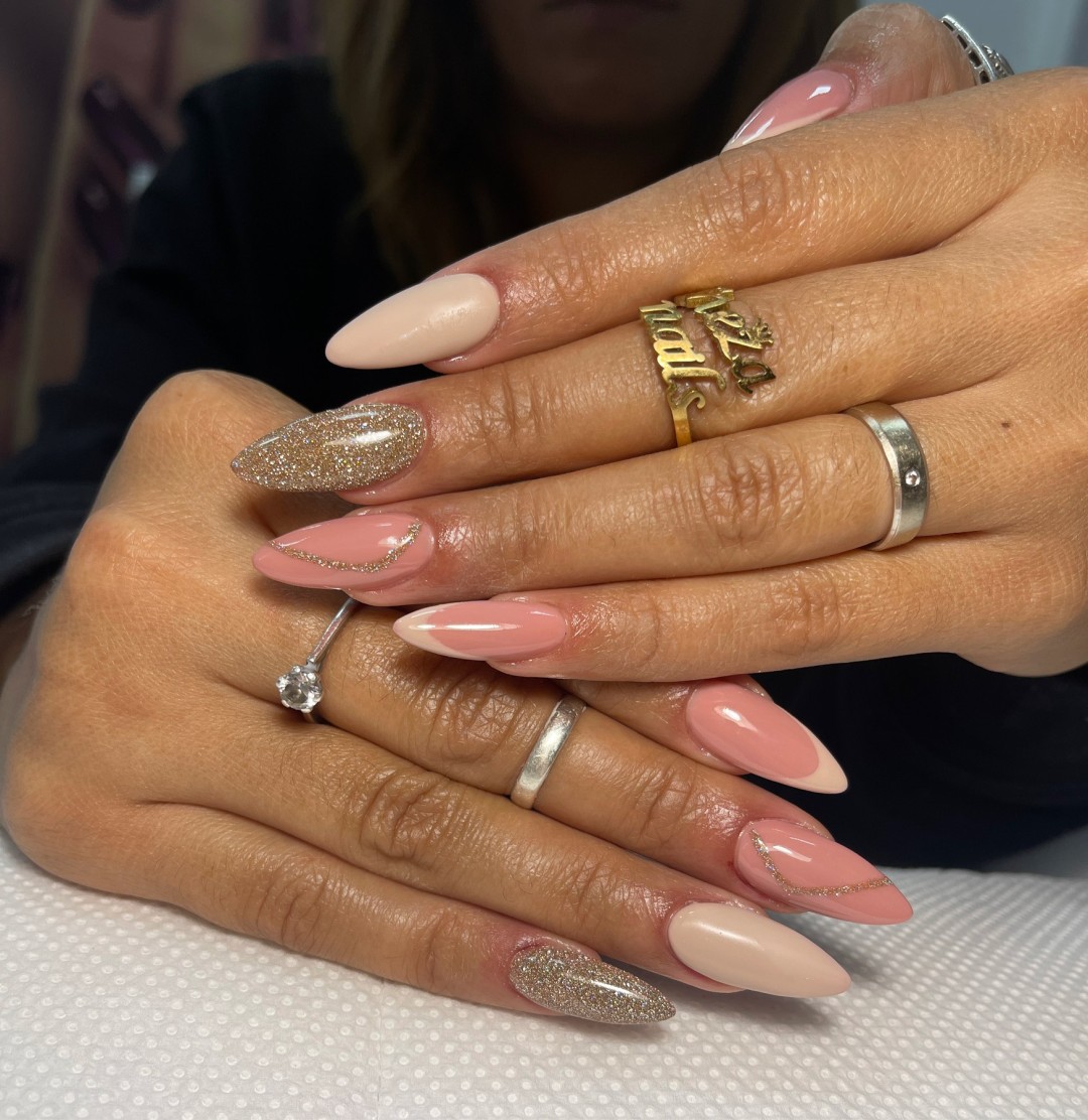 Sneža Nails #beograd Izlivanje noktiju Izlivanje noktiju gelom - XXL dužina