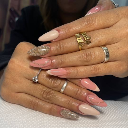 Sneža Nails #beograd Izlivanje noktiju Izlivanje noktiju gelom - XXL dužina
