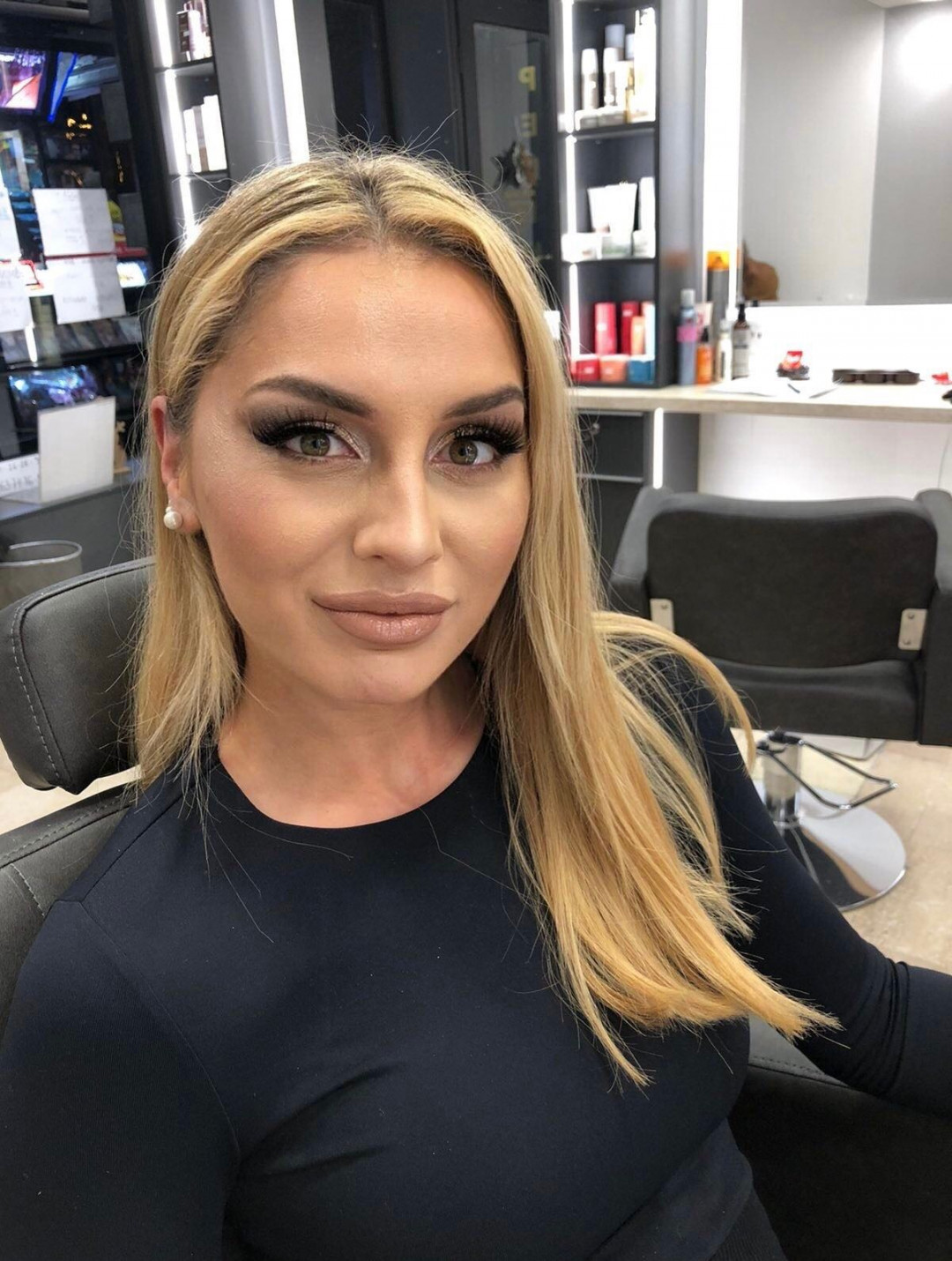 Sandrin Salon #beograd Obrve Profesionalno šminkanje - večernja šminka